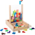Pikkukuva 1 / 10: 3D-pinottava palikkalaatikko - STEM-nopparakennuspeli Boxed Colored  Blocks