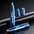 Pikkukuva 5 / 5: USB Ladattava Nenäkarvatrimmeri Miehille ja Naisille{F2} blue