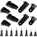 Miniatyrbilde 1 av 7: Justerbar Kameraforlengelsesarm, Fast Monteringsbrakett med Kort og Lang Skrueforlengelsesarm for GoPro Hero 10, 9, 8, 7, 6{f2}