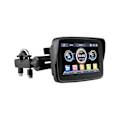 Miniatyrbillede 1 af 5: 5 Tommer Motorcykel Trådløs Carplay Android Auto Bærbar Navigation GPS Skærm Vandtæt Display - WELLNGS