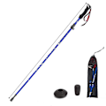 Miniatyrbillede 5 af 5: 5-delt Foldbar Vandrestav Gåstav Vandring Naturehike Antishock blå{F2] blue 110-130cm