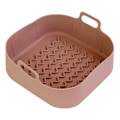 Miniatyrbild 1 av 10: Airfryer Silikonform Livsmedelssäker Återanvändbar Värmebeständig Ugnstillbehör Coff Coff{F2} Coffee Square Wave