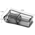 Miniatyrbillede 3 af 5: Pilleknuser til at skære og knuse små og store tabletter, pilledeler til at dele dine piller og transportere din medicin - sort