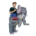 Oppusteligt kostume Halloween ridende elefant Riding Elephant 150-190CM