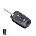 Miniatyrbillede 5 af 5: Nøglehus 3 knapper fob til Hyundai I20 I30