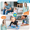 Miniatyrbilde 2 av 10: Oppblåsbar mageleke Premium Baby Vannlekematte for spedbarn og småbarn Babyleker for 3 til 24 måneder, Styrk babyens muskler{f222}