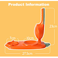 Miniatyrbild 2 av 5: 2-i-1 degmaskin, degform manuell press degform