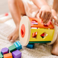 Miniatyrbilde 7 av 9: Melissa & Doug Match and Roll FormSorter - Klassisk Treleketøy