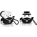 Miniatyrbilde 1 av 4: Passer for Airpods 3. generasjon 2021, Silikon Tegneserie Søtt Deksel Beskyttende Støtsikkert Deksel for Airpods 3 Pingvin{F2] Penguin standard