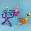 Miniatyrbild 3 av 6: Anditoy 4-pack Giraff Sugkopps Pop Tubes Leksensoriska Leksaker för Barn Pojkar Flickor Småbarn Julstrumpor Fyllmedel Presenter