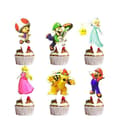24 stk Super Mario Cupcake Toppers Festutstyr Bursdagsdekorasjoner{hw}