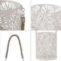 Miniatyrbillede 2 af 5: Lysestager 2 sæt, blad hul lysestage Tealight holder{F2}