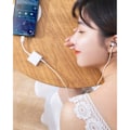Pikkukuva 5 / 5: [2 in 1] Kuulokeadapteri iPhonelle, Apple Lightning - 3,5 mm:n liitäntä Aux-äänidongle Autotarvikkeet Yhteensopiva kuulokeadapteri [f2]