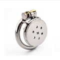Miniatyrbillede 2 af 2: Lille bur anti-off ring i rustfrit stål{sl} 50mm Ring