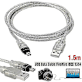 Miniatyrbilde 4 av 5: For Mini DV MiniDV USB Datakabel Firewire IEEE 1394 HDV Videokamera For Redigering På PC