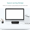 Miniatyrbild 4 av 5: USB Datorhögtalare, Trådbunden Mini Soundbar-högtalare för Dator