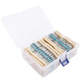Miniatyrbilde 2 av 5: 3120 stk Metallfilmresistor Kit 156 Verdier Beskyttelse Diverse Sett Elektroniske Komponenter 1/4W