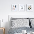 Miniatyrbild 6 av 7: 3-pack Fotoramar A4, Fotoramar Barnteckningar A4, Fotoram Svart för Foton, Bilder, Affischer white 21*29.7cm