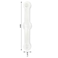 Miniatyrbilde 3 av 5: 24 stk magnetisk stripe kompatibel med myggnett for vinduer, selvklebende sett Fiksering kompatibel med netting, dørgardiner, insektnett{F2}