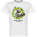 Miniatyrbillede 6 af 10: 2022 Sommer Svensk Landshold Ibrahimovic Mindesudgave Fodboldtrøje Løs Bomulds Fodbold T-Shirt{f839}