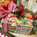 Miniatyrbilde 4 av 8: 12 stk Pepperkake-menn Pynt til Juletreet, Assorterte Plast Pepperkakefigurer Pynt, Juletre Hengepynt, 3 Tommer Høy