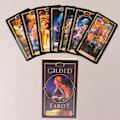 Miniatyrbillede 5 af 5: The Gilded Tarot Kortspil Legetøj Spådom Orakel Vejledning
