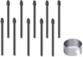 Miniatyrbilde 1 av 6: Erstatningstupper for BOOX Stylus Pen for Pen2 Pro, Max Lumi2, Note Air2, Note5, Nova Air C, Remarkable2, svart 10 stk