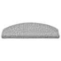 Pikkukuva 3 / 7: vidaXL Porrasmatot 15 kpl vaaleanharmaa 65x24x4 cm Grey gray
