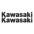 Miniatyrbillede 6 af 10: Anvendelig til Kawasaki Qimo pedal motorcykel 3D tredimensionel blød lim bogstav sticker brændstoftank karosseri personliggjort engelsk sticker{f709}