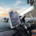 Miniatyrbillede 4 af 4: Tablet holder til bil, drejelig og justerbar iPad holder, instrumentbræt og forrude montering{F2]