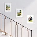 Miniatyrbild 5 av 7: 3-pack Fotoramar A4, Fotoramar Barnteckningar A4, Fotoram Svart för Foton, Bilder, Affischer white 21*29.7cm