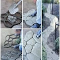 Miniatyrbillede 7 af 10: Form til havesten og fliser {F2}
