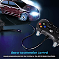 Miniatyrbilde 5 av 5: Kablet håndkontroller for Xbox 360, spillkontroller for 360 med doble vibrasjoner Turbo kompatibel med Xbox 360/360 Slim og PC Windows 7,8,10{EE} Black