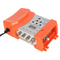 Miniatyrbilde 6 av 7: AV til RF Modulator Støtte VHF UHF PAL NTSC TV Link Modulator med Digitalt Display for Dekodere 90-240V EU Plugg