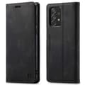 AUTSPACE A01-serien för Samsung Galaxy A53 5G PU Läderfodral RFID-blockerande Plånboksfodral med Ställ (f2)