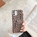 Miniatyrbilde 3 av 5: Leopard Cheetah Print telefondeksel for iPhone 12 og 12 Pro Jentete Design Mykt fleksibelt beskyttende luksuriøst gummigel cover (iphone 12/12 Pro){HH}