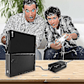 Miniatyrbild 4 av 4: Nätadapter för Xbox One, ersättningsströmförsörjning, 100-240 V spänning, AC-kabel