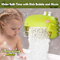 Miniatyrbild 5 av 5: Badleksaker, Badbubblor för Småbarn, Badkar Leksak Dinosaurie, Bubbelmaskin med 12 Sånger, Badrums Dusch Bad Vägg Leksak för Pojkar Flickor