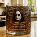 Ozzy Osbourne Mindeglas til Whisky (8cm x 8cm x 9cm)