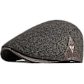 Miniatyrbilde 1 av 5: Flat caps herre beret høst vinter, peaked cap Cabbie Hunter hatt (Kaffe)