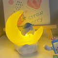 Miniatyrbillede 1 af 5: Sanrio Måne LED Lampe Anime Kuromi Cinnamonroll Kawaii Tilbehør Ornament Skønhed Soveværelse Natlys Sengebord Indretning[f2] Cinnamoroll with box