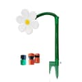 Crazy Daisy Vannspreder – med dobbel piggbase – for hunder og barn – stabil White