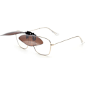 Miniatyrbillede 3 af 5: IC Polariserende clip-on solbriller med vendbare linser{EE}