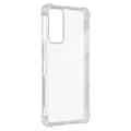 Miniatyrbillede 2 af 5: Cover til TCL 40R 5G, 40 XE og 40 NxtPaper 5G Silikone Hjørne Stødsikker Transparent