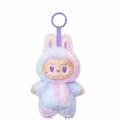 Miniatyrbillede 1 af 4: Pop Mart Labubu The Monsters 3.0 – Spændende Macaron Plys Nøglering Serie (1 Æske, 15 cm){f208}