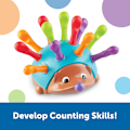 Miniatyrbillede 4 af 7: The Fine Motor Hedgehog - Pædagogisk legetøj til tumlinger, finmotorisk og sensorisk legetøj til børn 18+ måneder, Montessori legetøj{F2}