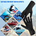 Miniatyrbilde 5 av 5: 3mm Neopren Vanntette Hansker Varme Dykkerhansker Vinter Surf Hansker Varme Sklisikre Hansker for Harpunfiske Svømming Rafting Kajakkpadling