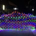 LED-nettmaske eventyrlys blue 3M X 2M 192leds