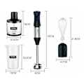 Pikkukuva 2 / 5: Kitchen Master 4-in-1 sauvasekoitin, 5 säädettävää nopeutta - 1000 W{F2}
