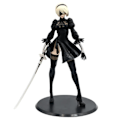 Pikkukuva 2 / 5: Anime NieR 2b YoRHa Nainen Phicen Action PVC-hahmo Musta